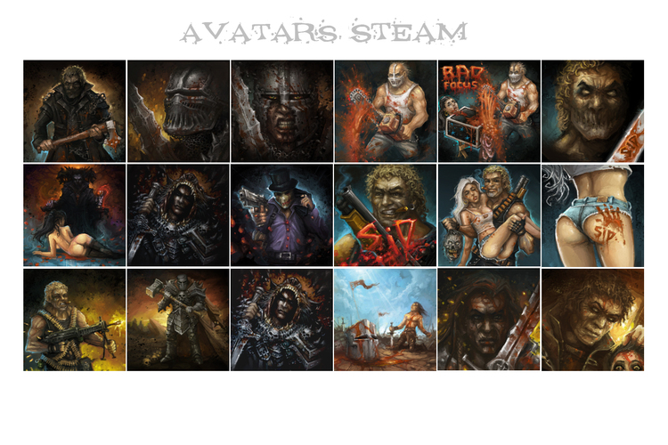 Cool Avatars Steam Vectors & Illustrations for Free Download