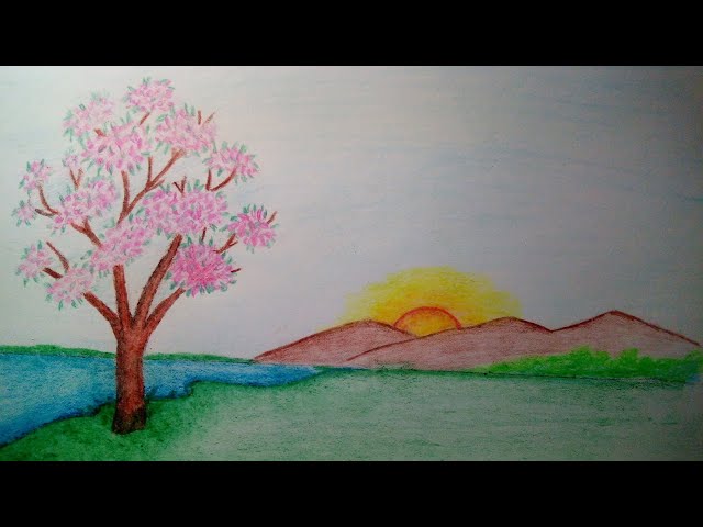 to draw spring