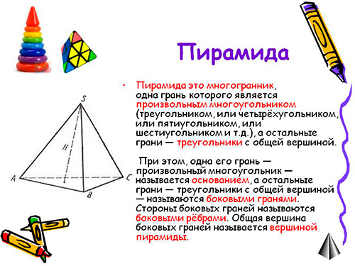 Аппликации из геометрических фигур для занятий с детьми в