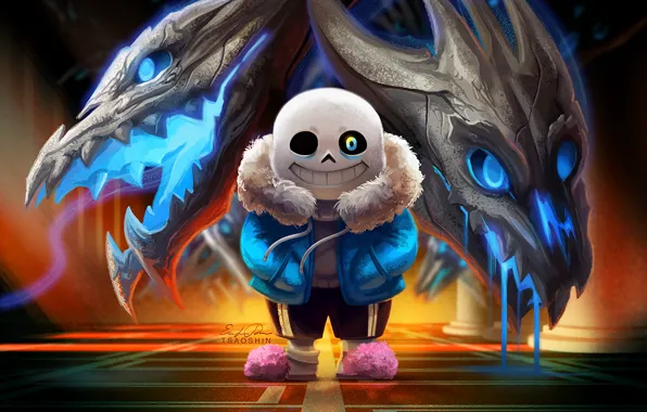 Sans Undertale Ultra HD Wallpaper for 4K UHD TV & Desktop