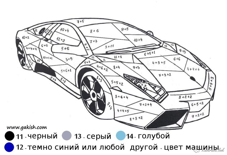 Раскраски ламборджини, Раскраска Машина ламборджини машины.