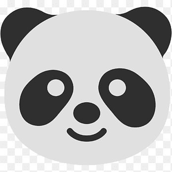 Panda Bear Avatar Icon Design Element